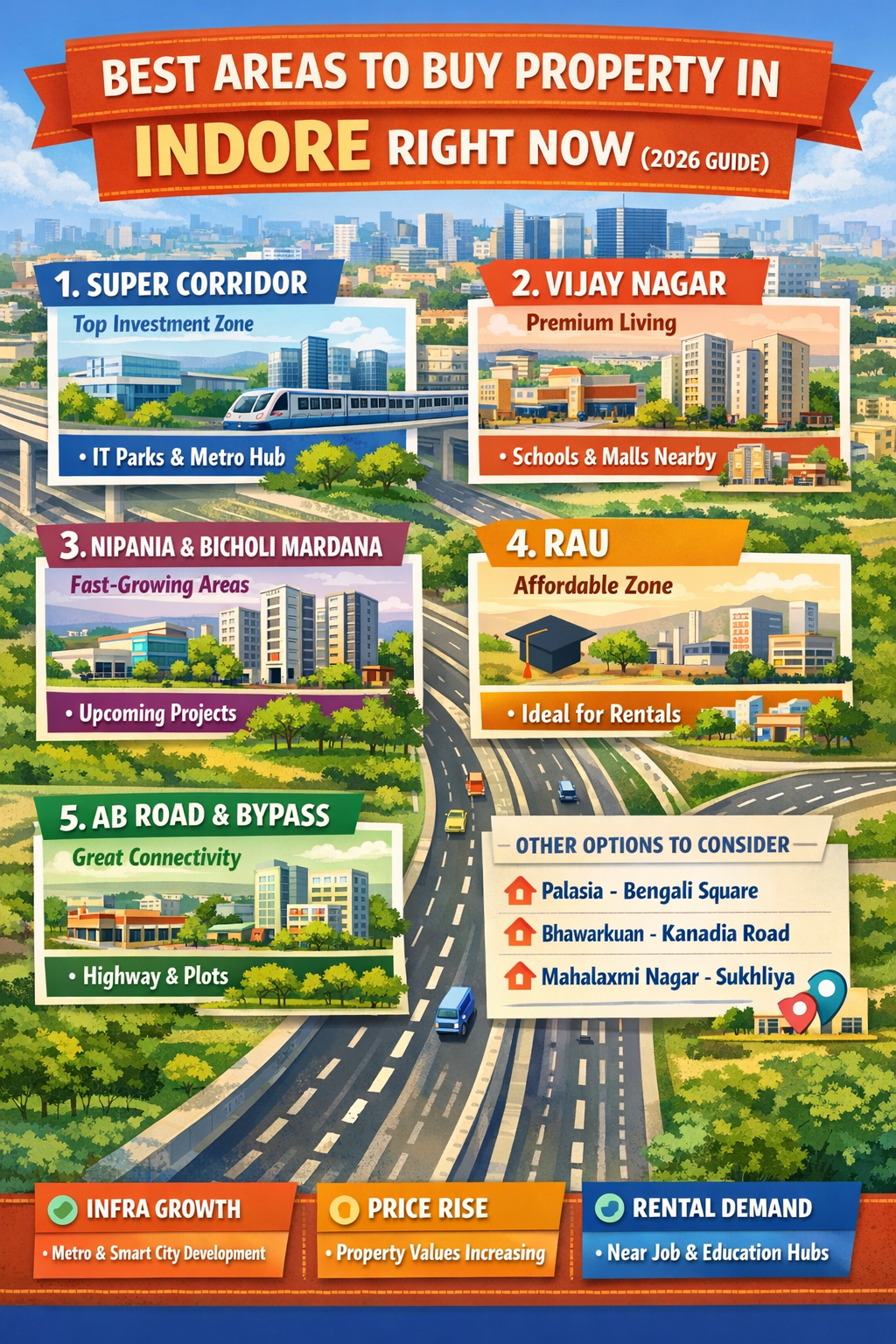 Best Areas to Buy Property in Indore Right Now (2026 Guide)